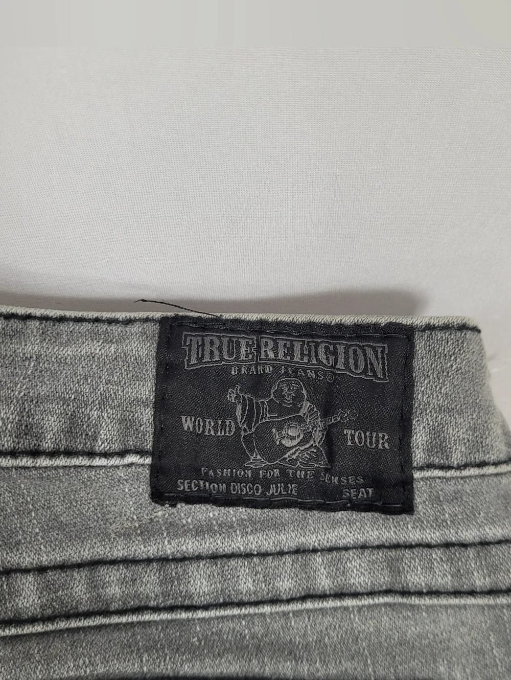 True Religion Jeans Gray Skinny Leg Size 29